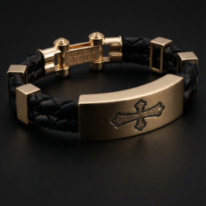 Золотий браслет зі вставками (2003530625)