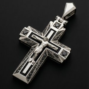 Золотий хрест Розмір 55 мм (з урахуванням вушка) (2003518286)