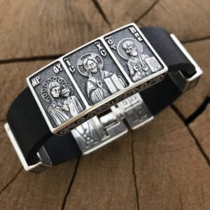 Срібний православний браслет (1613516573)