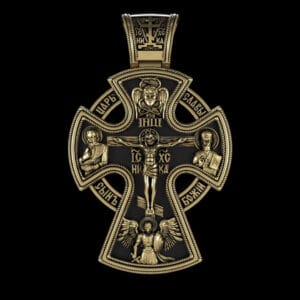 Золотий хрест із деревом Ебен (2009102476)