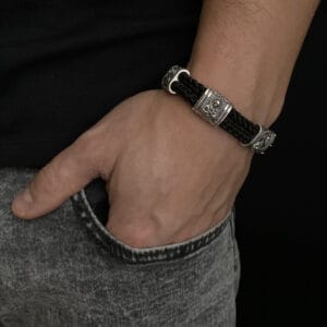 Срібний православний браслет (2018484803)