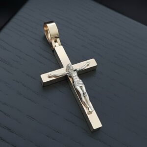 Хрестик із золота 585 проби
