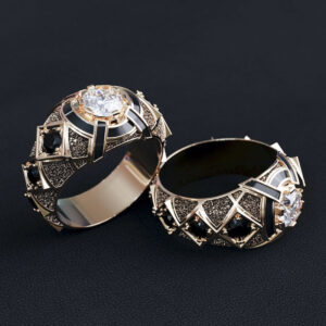 Перстень "Каблучка Графа" з діамантами