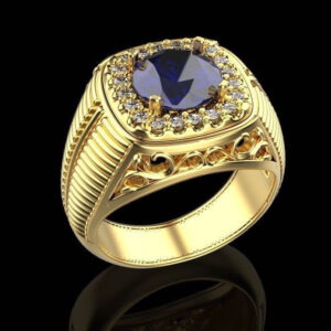 Перстінь "Констатинтополь" із корундом