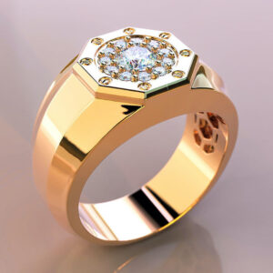 Перстень "Талант" з топазом