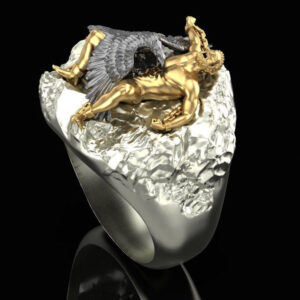 Перстень "Прометей та Орел"