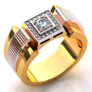 Перстень "Герцог" з муасанітами