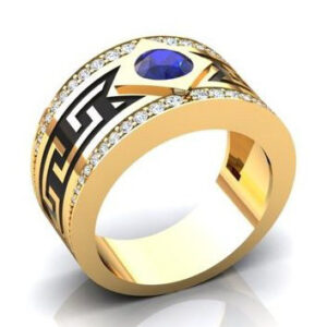 Перстень з емаллю