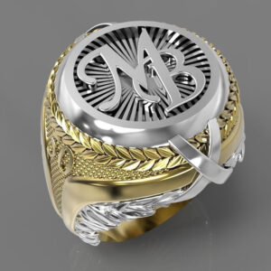 Перстень "Ювілейний" з датою та гравіюванням ініціалів