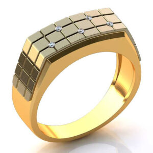 Перстень "Традиція" з діамантами