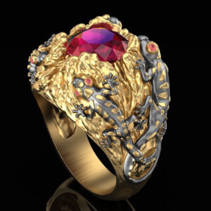 Перстень "Вогняні Саламандри"