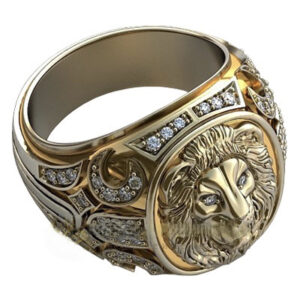 Перстень "Левовий оскал"
