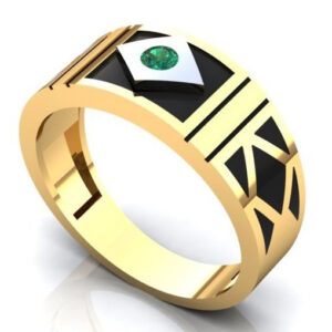 Перстень "Тіціан" зі смарагдом