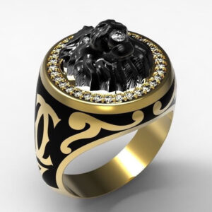 Перстень "Чорний Лев"