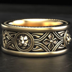 Перстень "Вінтажний Лев"