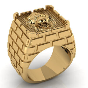 Перстень "Лев у замку"