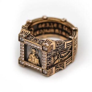 Перстень "Святий Миколай" з молитвою