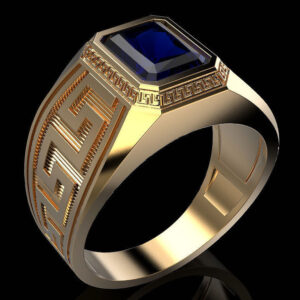 Перстень "Грецький орнамент"