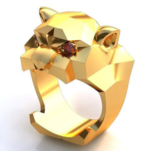 Перстень "Рик" з рубінами