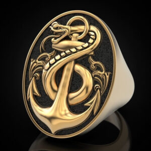 Перстень "Змія на Якорі"