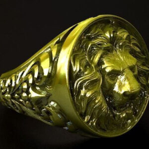 Перстень "Готичний Лев"