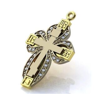 Хрест з діамантами " Відродження "