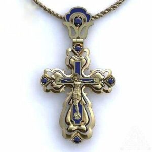 Золотий хрест син Божий