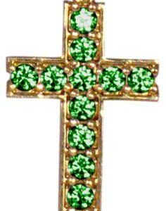 Золотий православний хрест Ісус рятівник