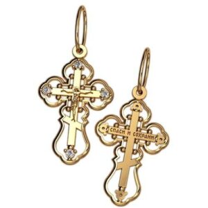 Золотий православний хрест