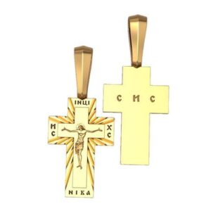 Золотий хрест хрестильний