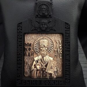 Золотий підвіс Микола Чудотворець